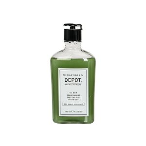 DEPOT NO. 406 transparent shaving gel brushless