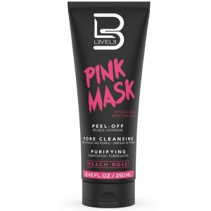 L3VEL 3 pink facial mask