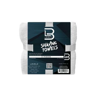 L3VEL 3  asciugamano bianco 3 pz